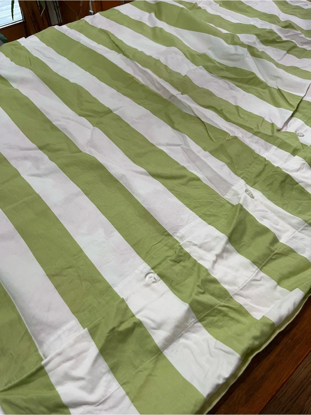 Twin - Tommy Hilfiger Hydrangea Print Duvet Cover & Sham - Pink & Green